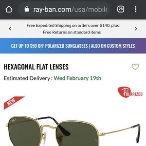Ray-Ban Hexagonal